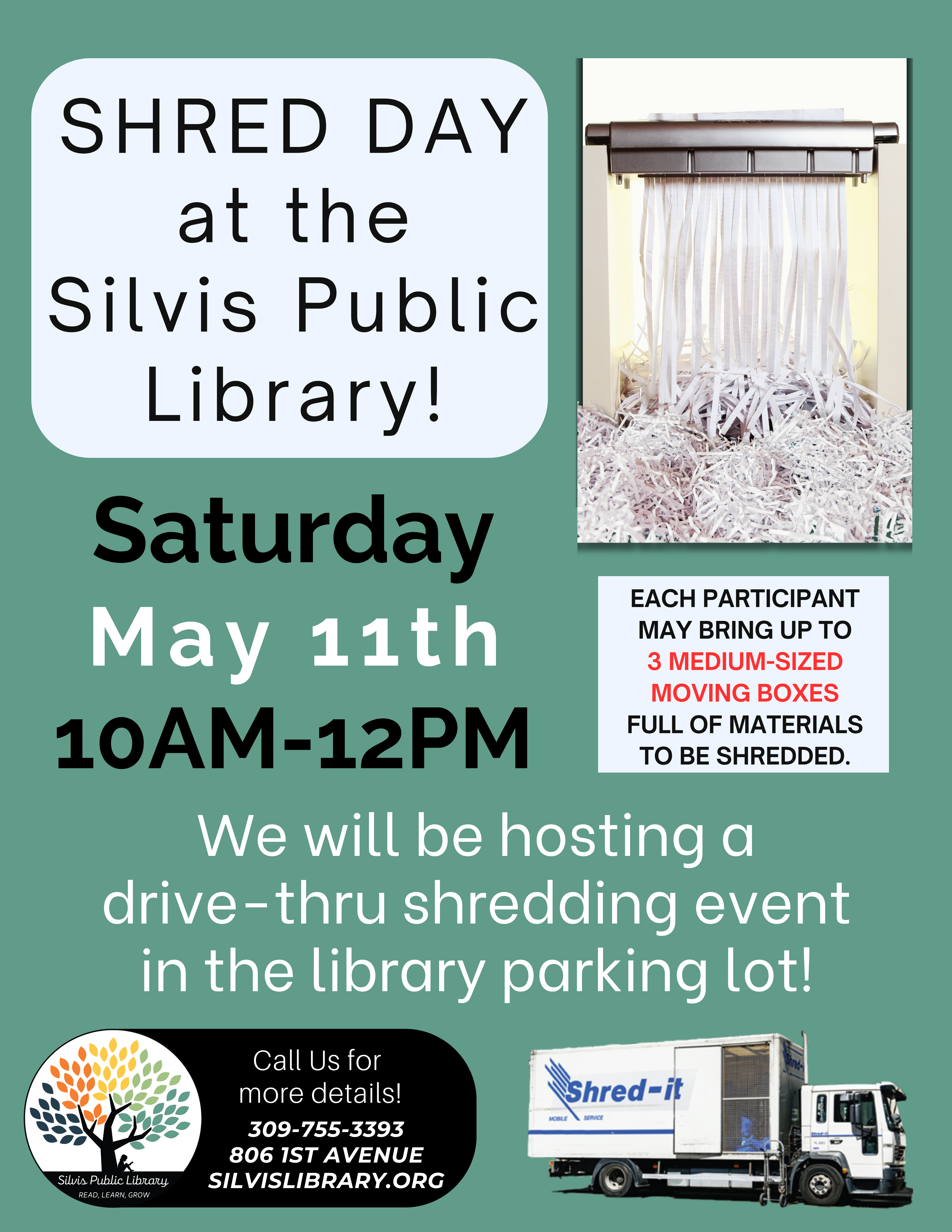 Silvis Library Event
