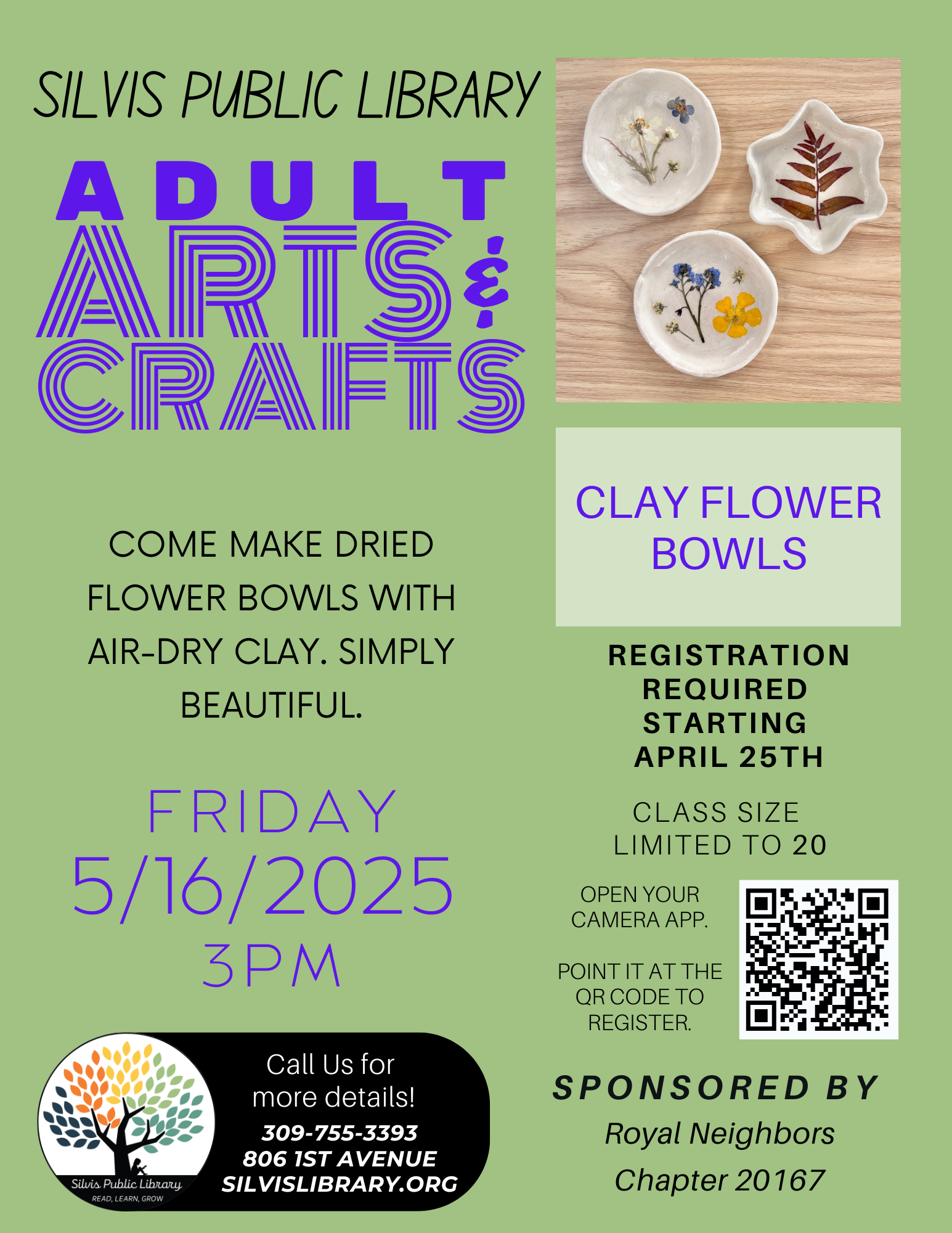 Silvis Library Event