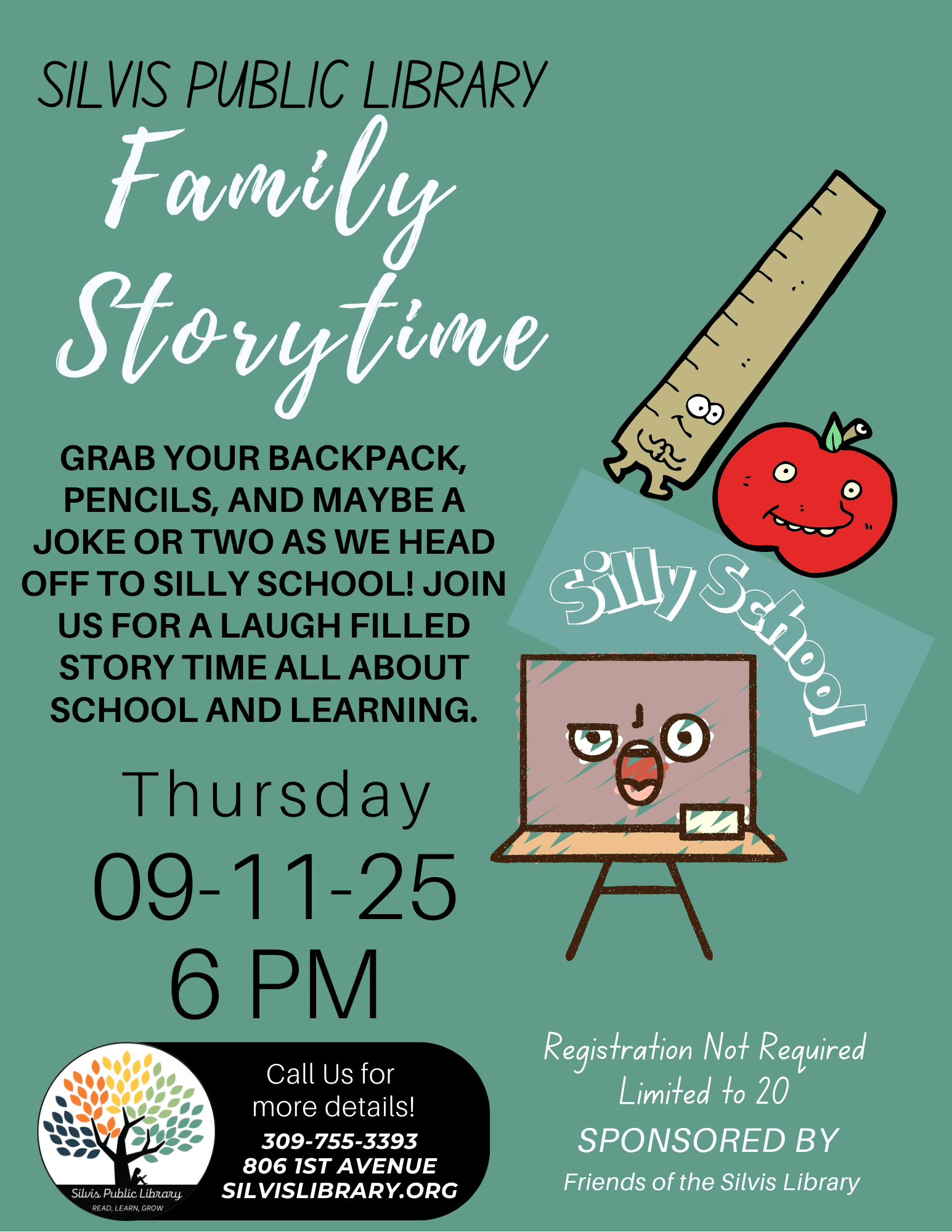 Silvis Library Event