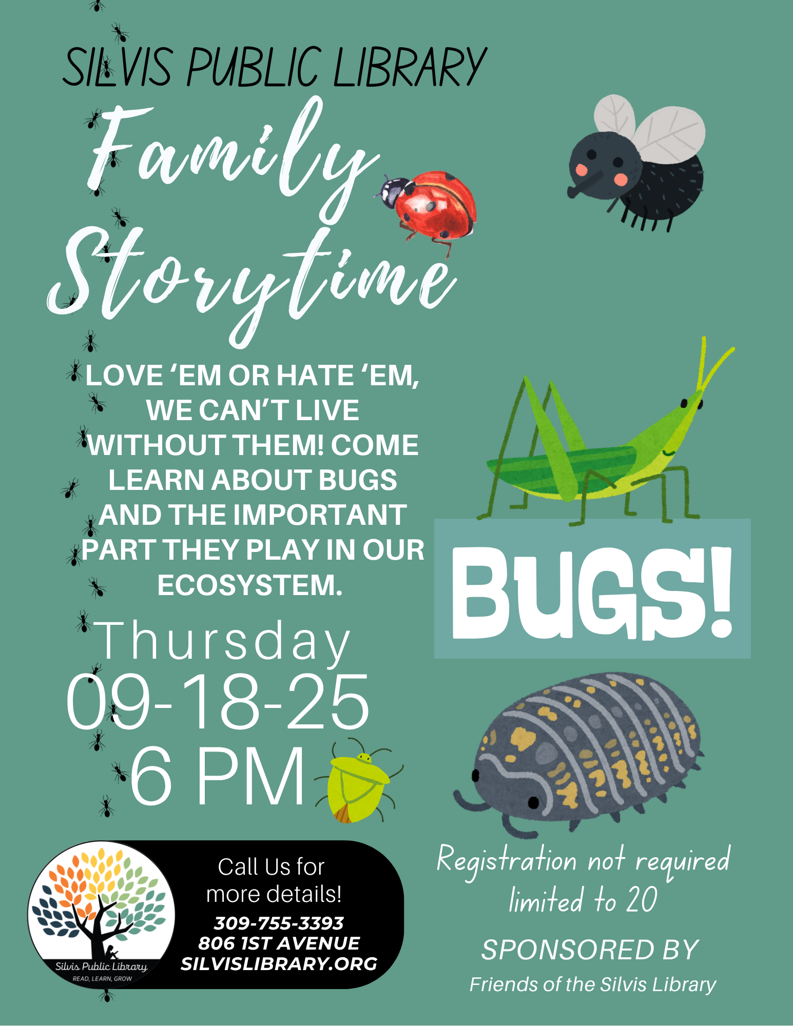 Silvis Library Event
