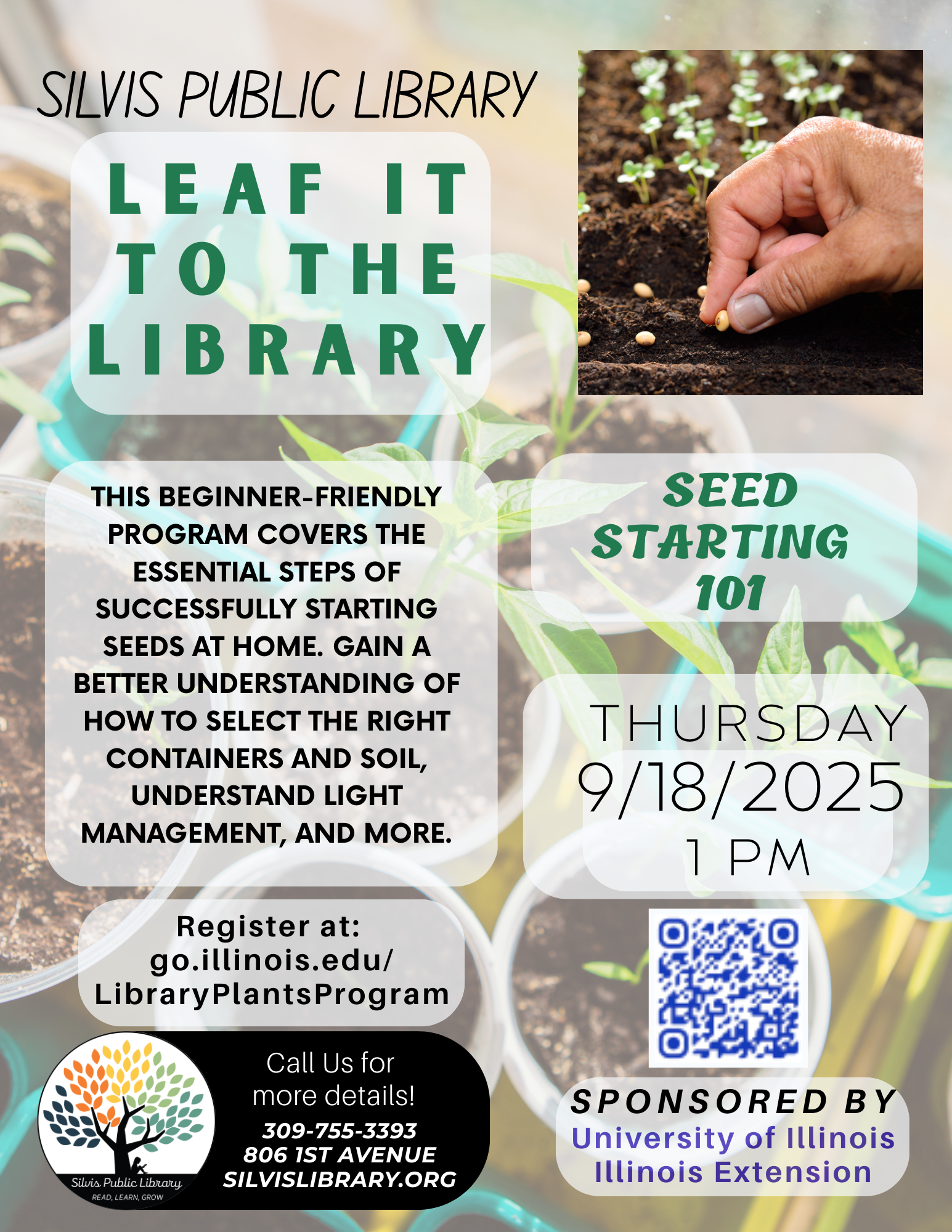 Silvis Library Event
