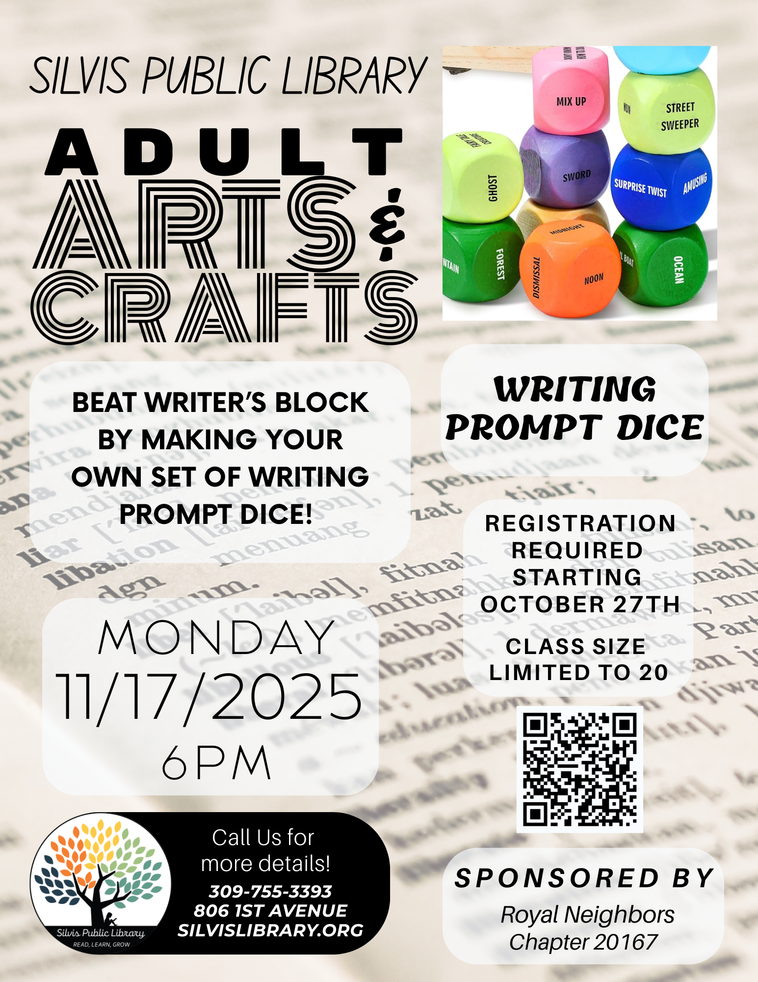 Silvis Library Event