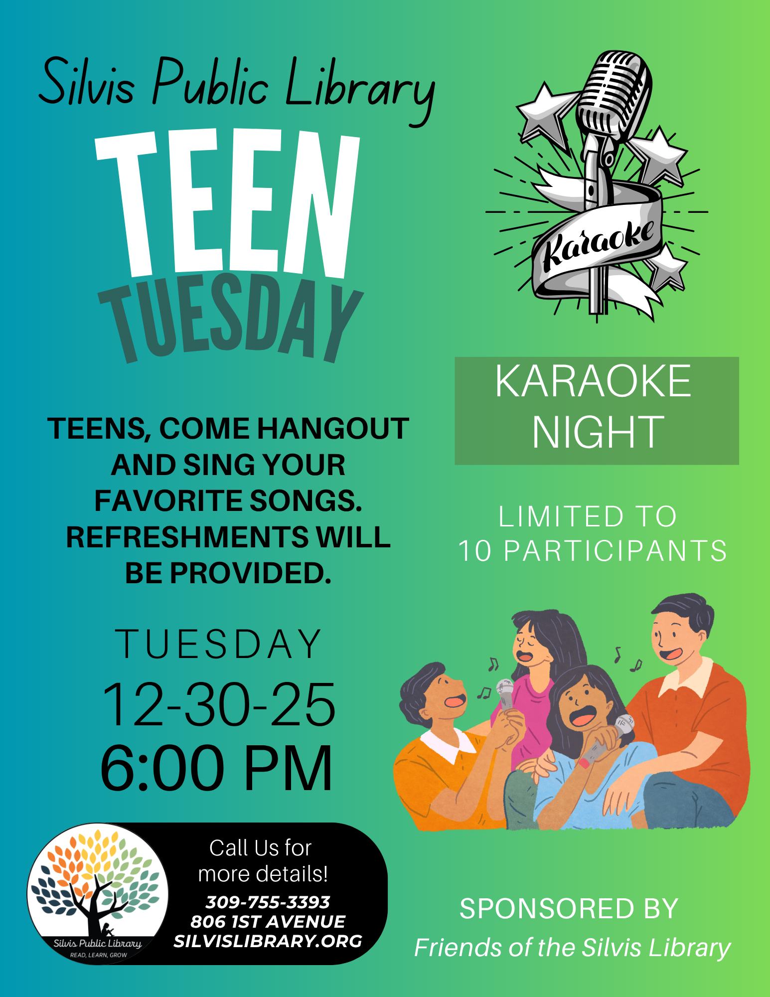 Silvis Library Event