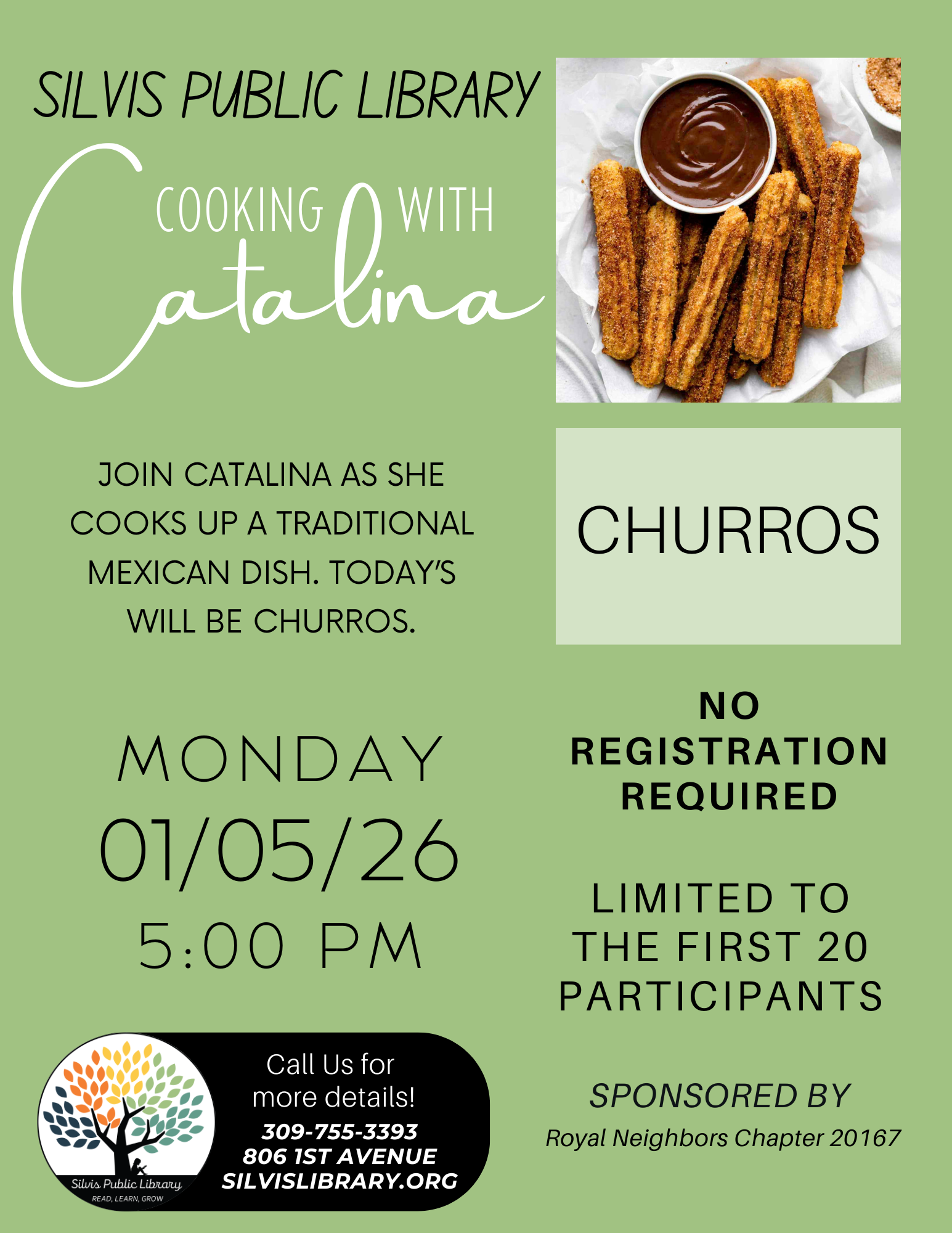 Silvis Library Event