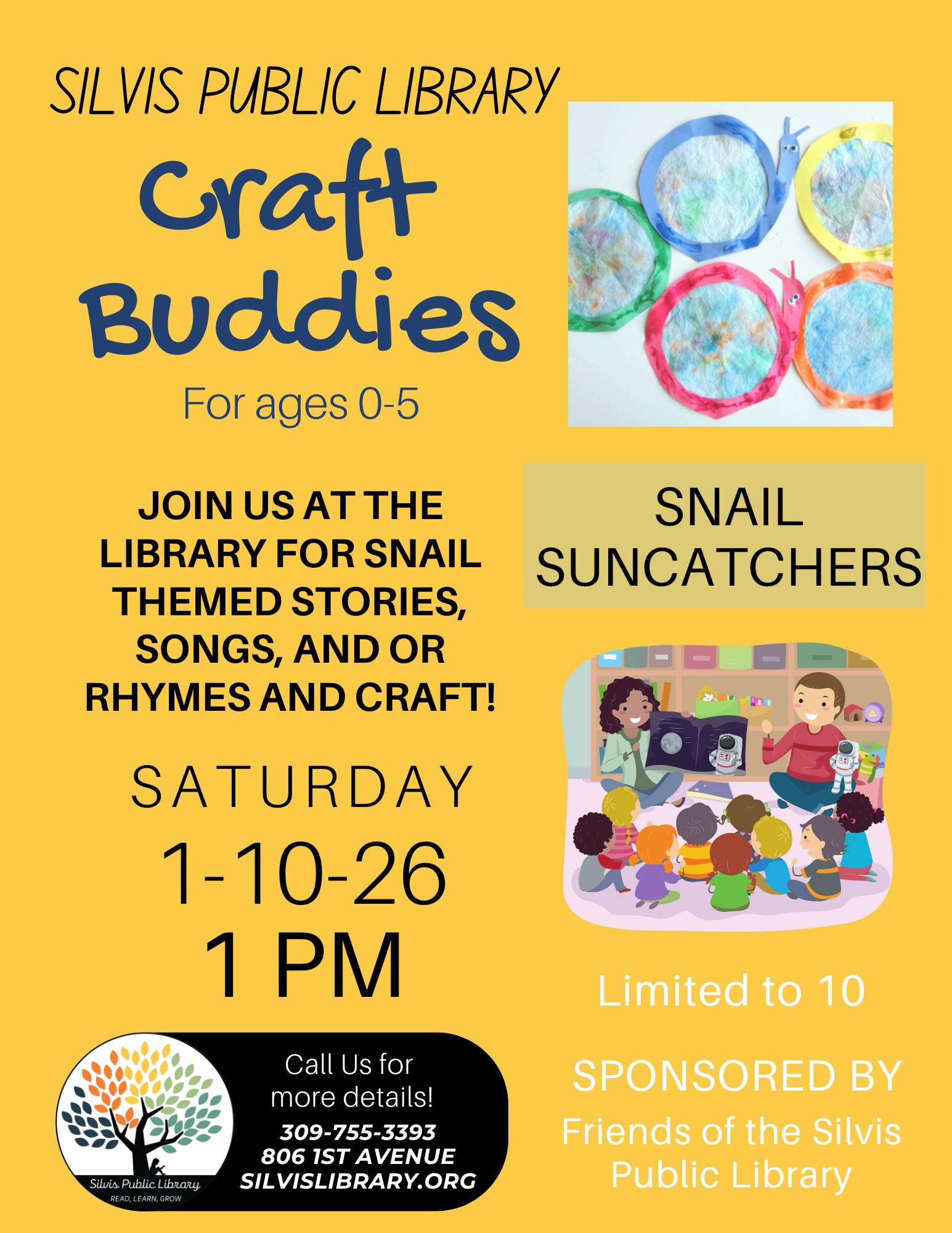 Silvis Library Event