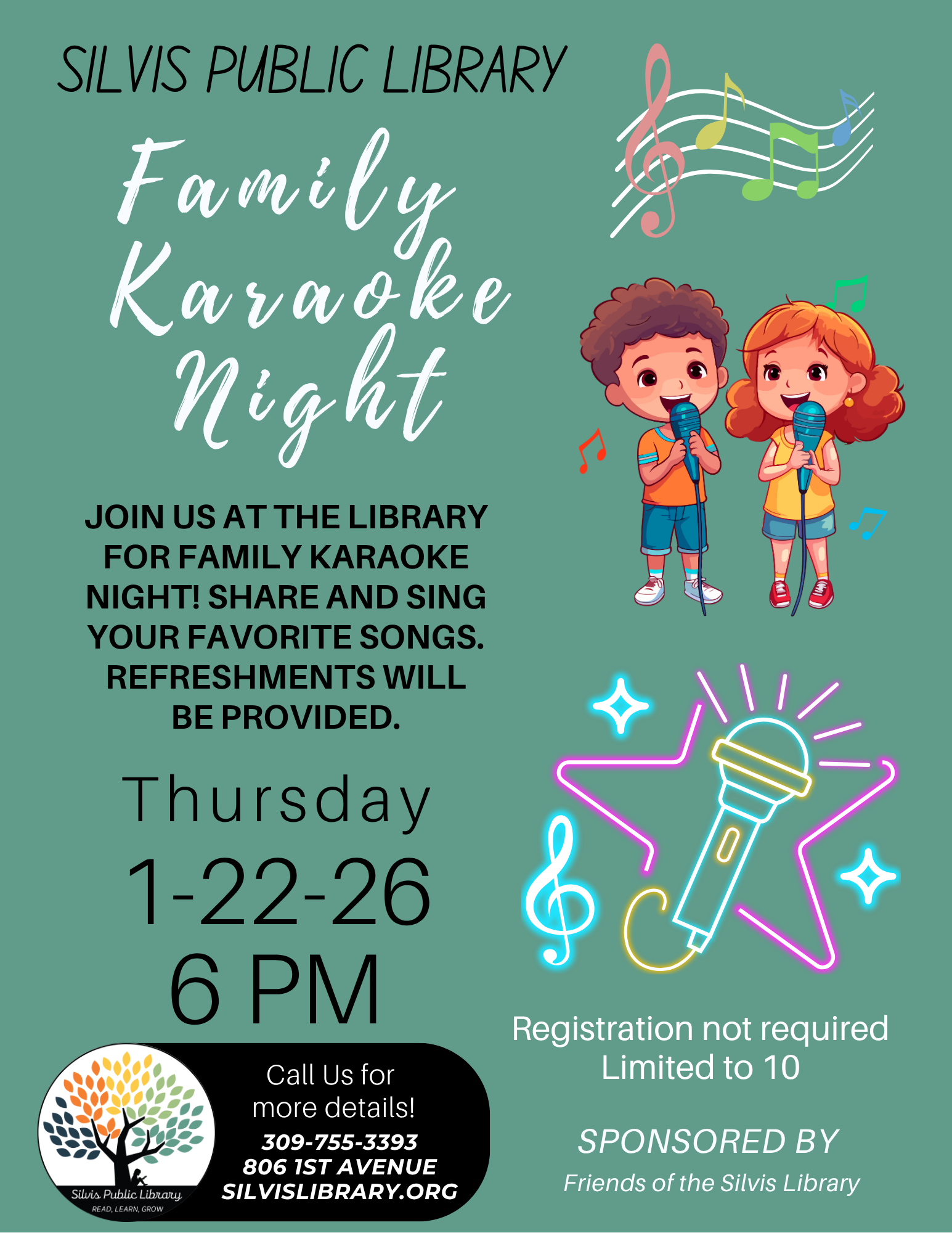 Silvis Library Event