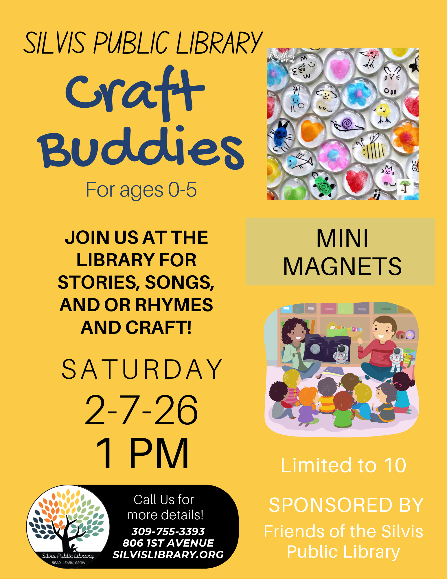 Craft Buddies Mini Magnets 2