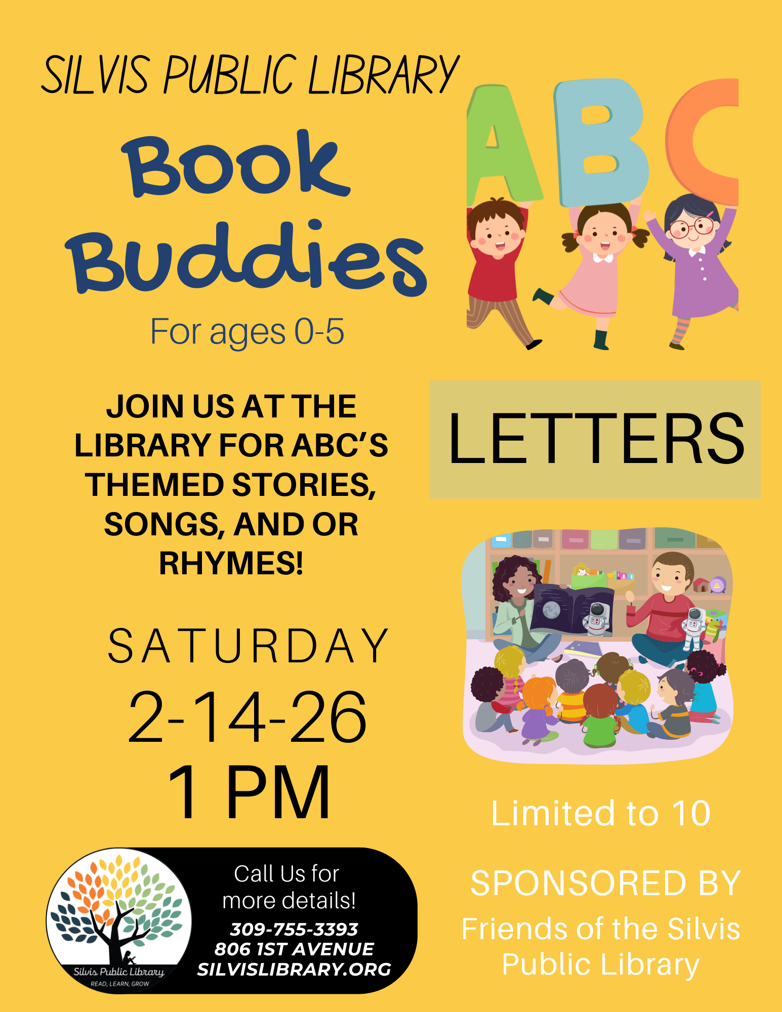 Book Buddies Letters 2
