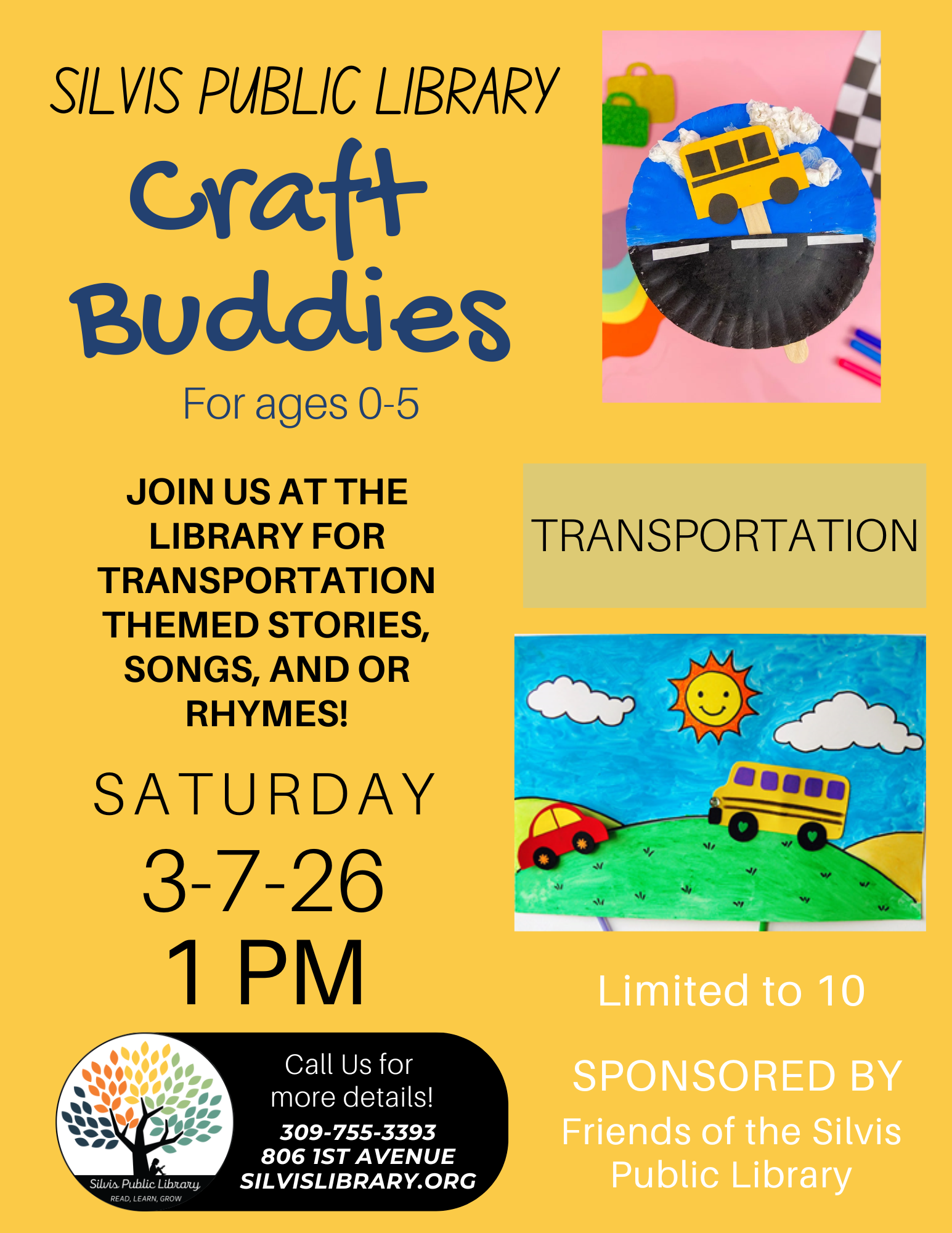 Craft Buddies Transportation 2