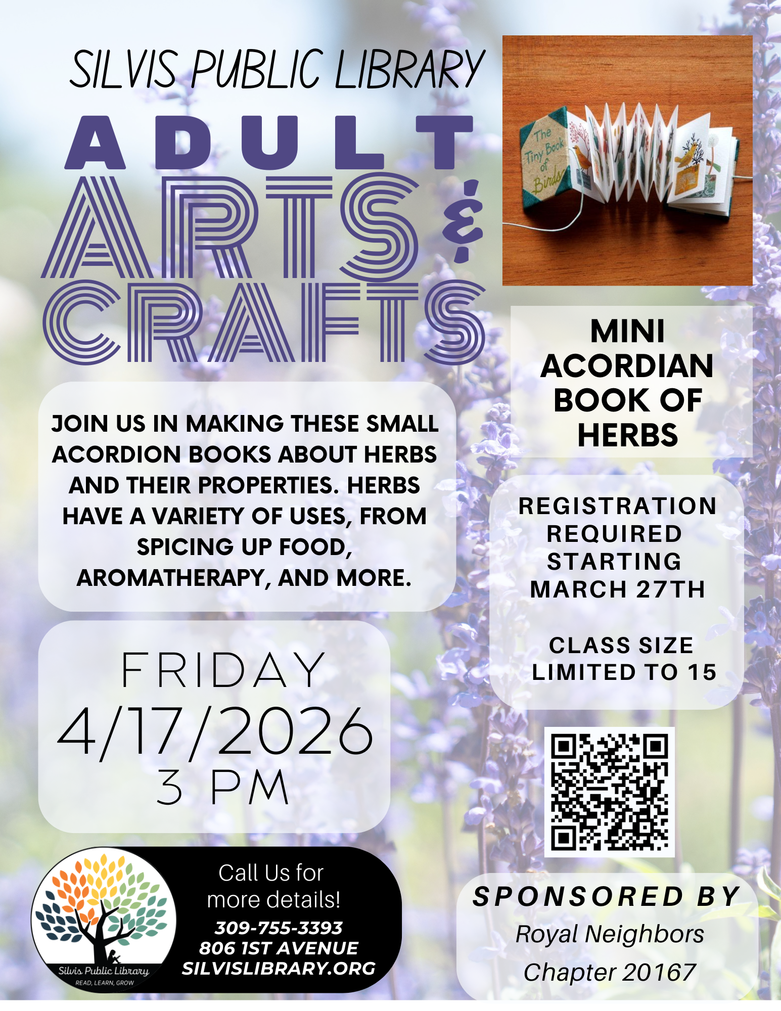 Accordion Book of Herbs