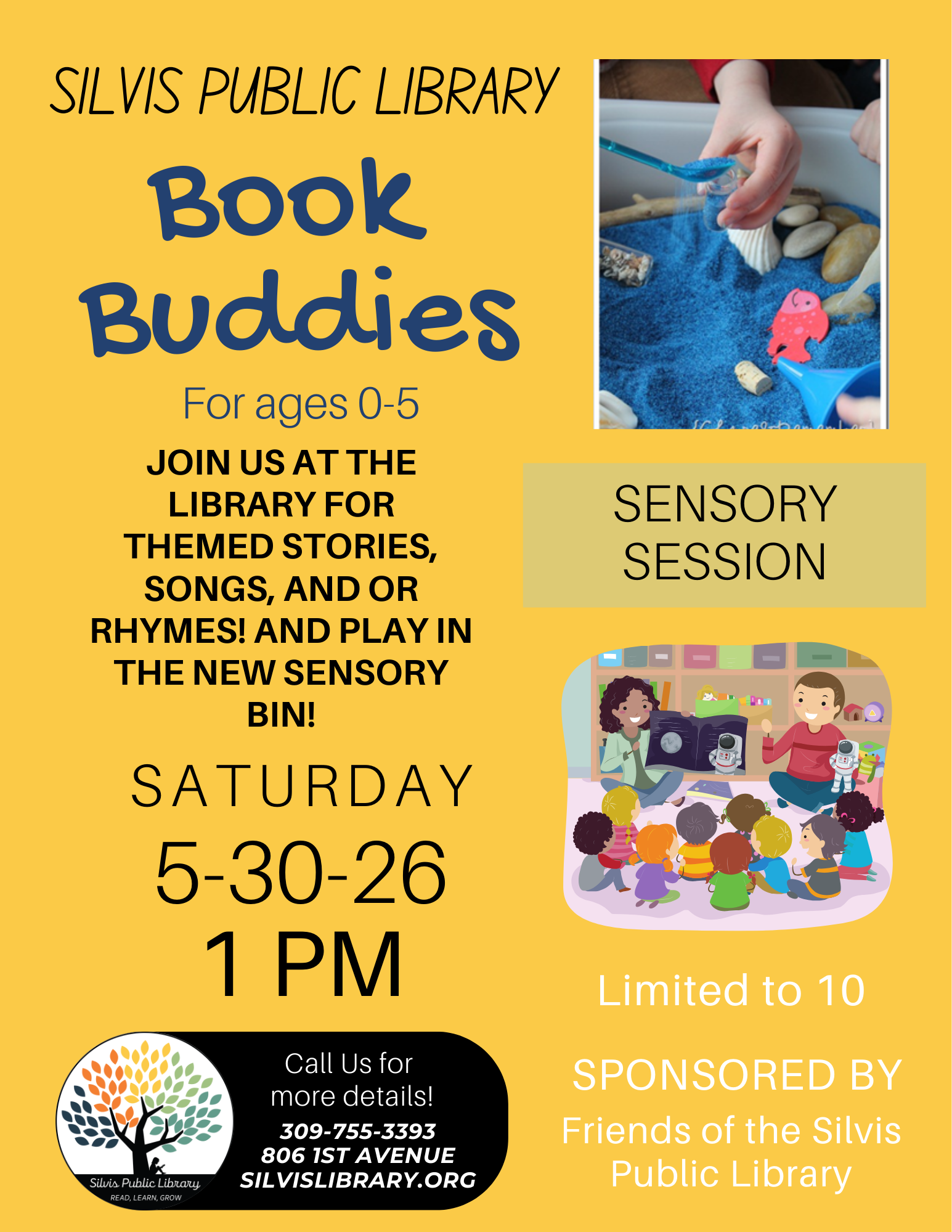 Book Buddies Sensory Session