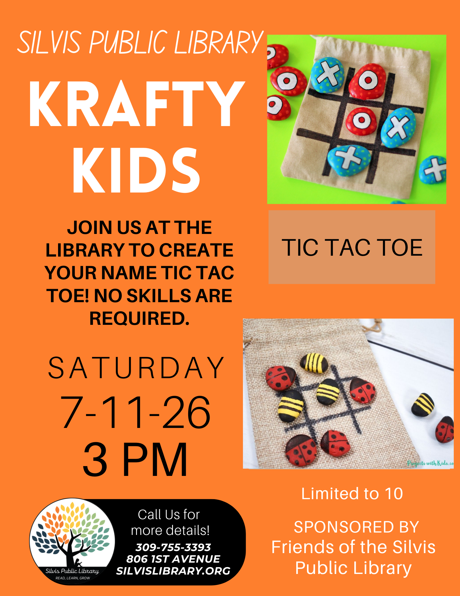 Krafty Kids Tic Tac Toe