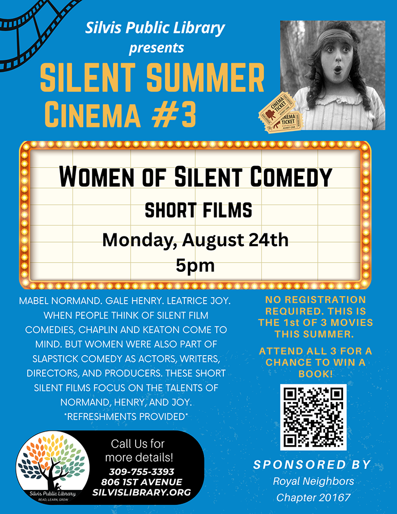 Silent Summer Cinema - Women of Silent Comedy