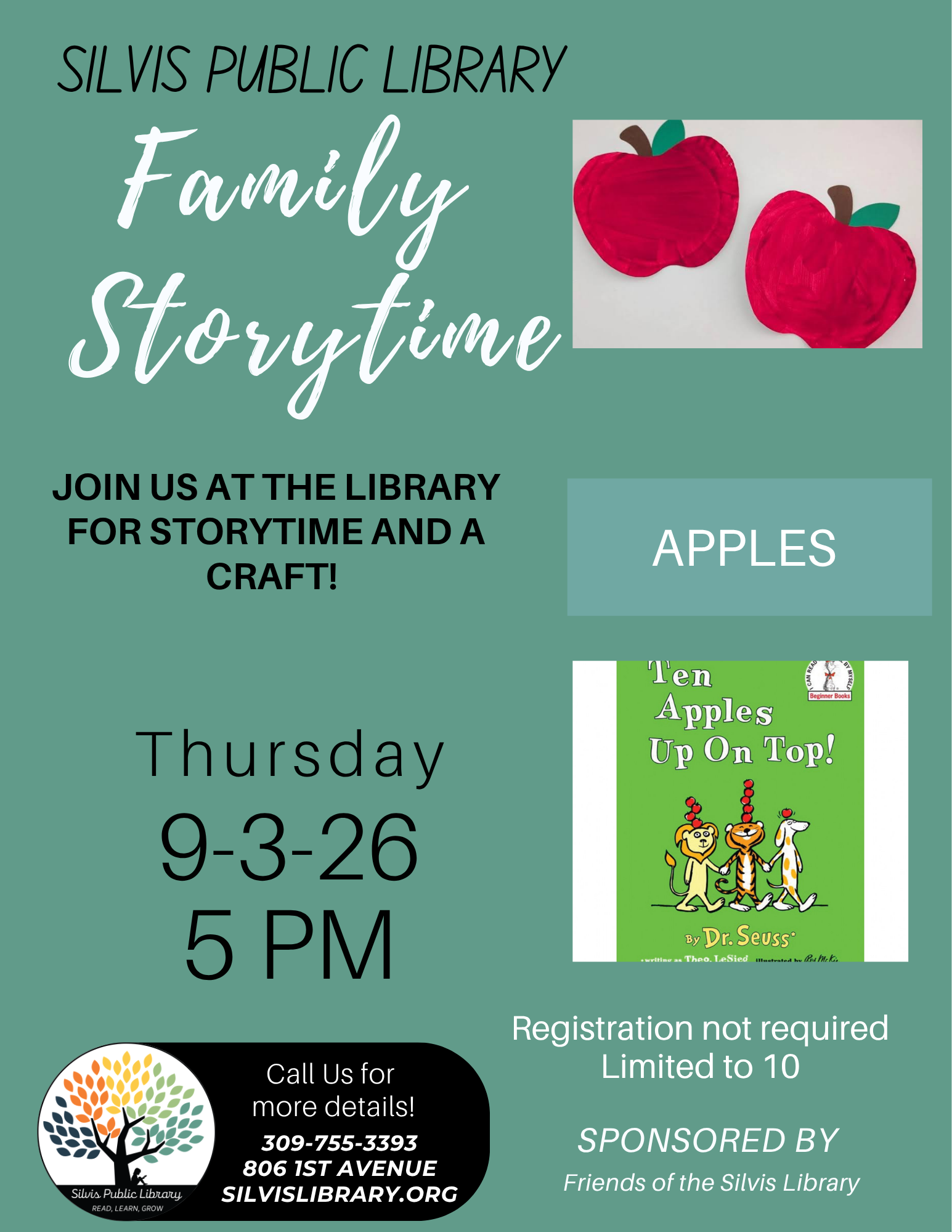 Family Storytime Apples