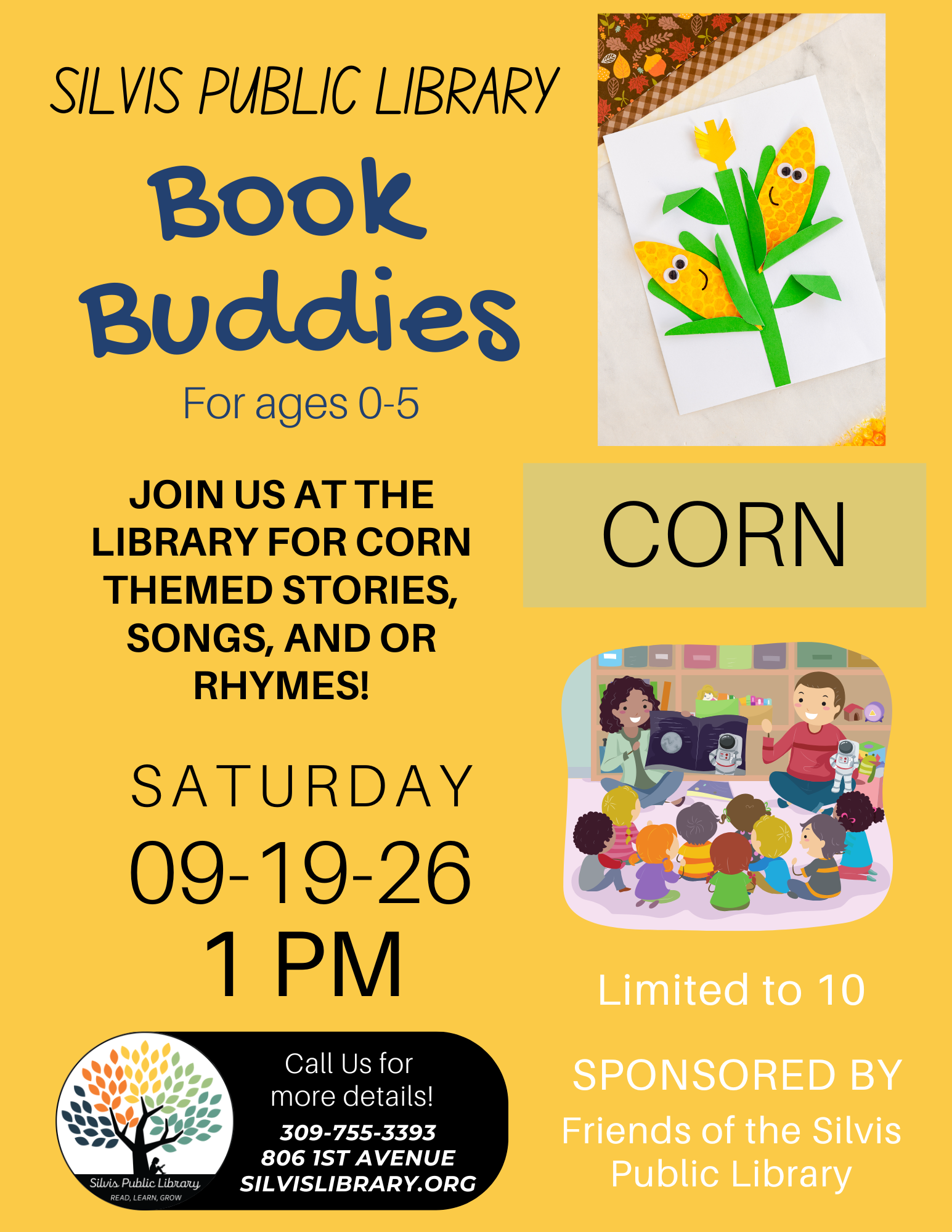 9-19-26 Book Buddies Corn